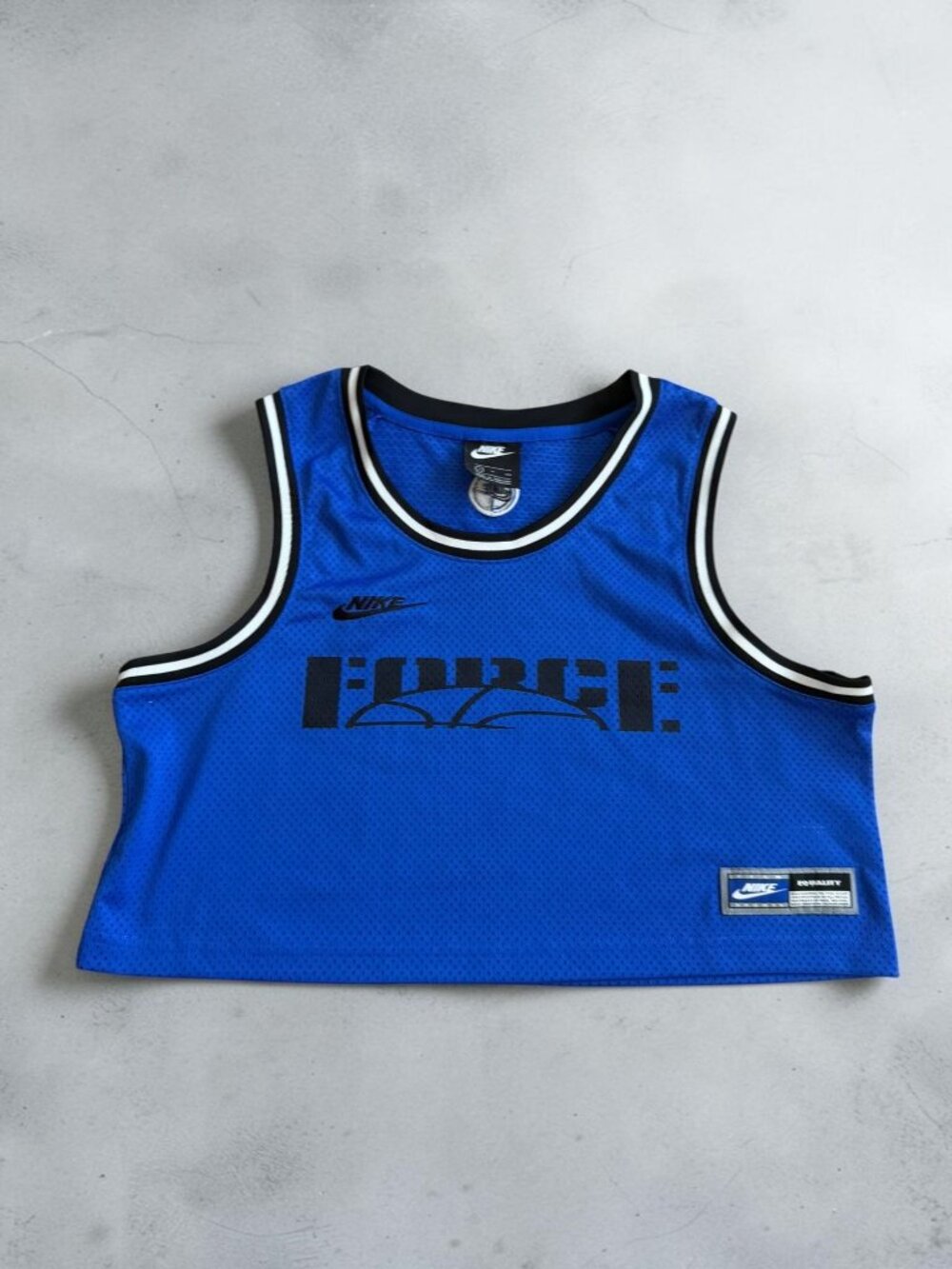 NIKE Women’s Blue Equality Crop Jersey Size Small
